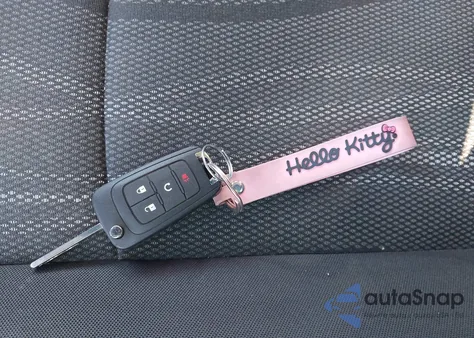 2016 Chevrolet Sonic Lt Auto from USA, damaged, VIN 1G1JC6SG8G4104479